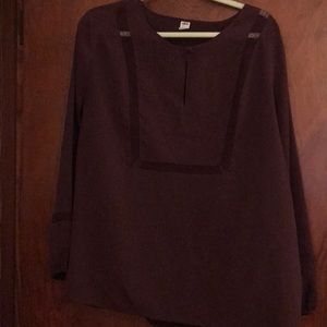 Maroon blouse